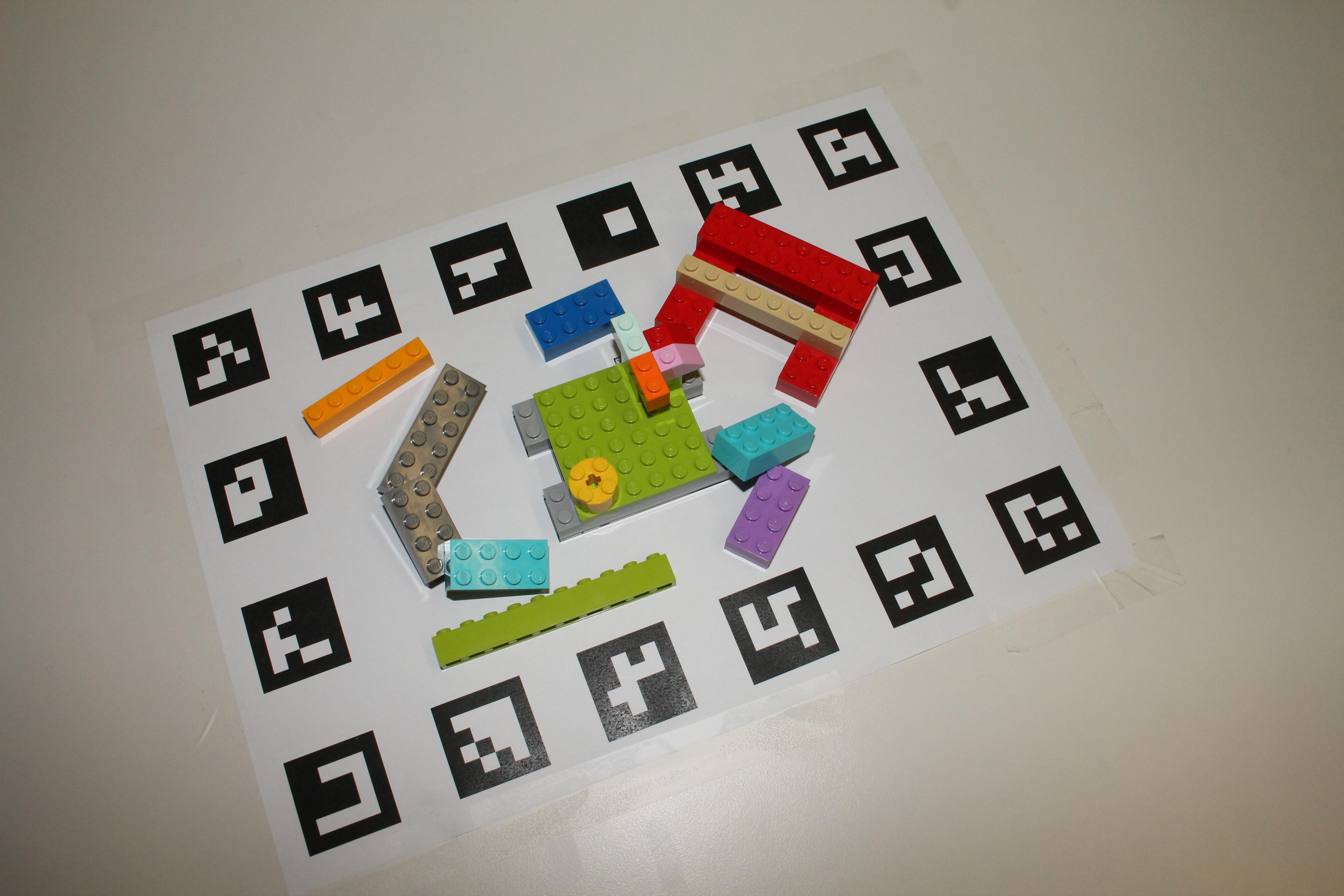 Dataset image showing a corresponding assembly mistake with clutter