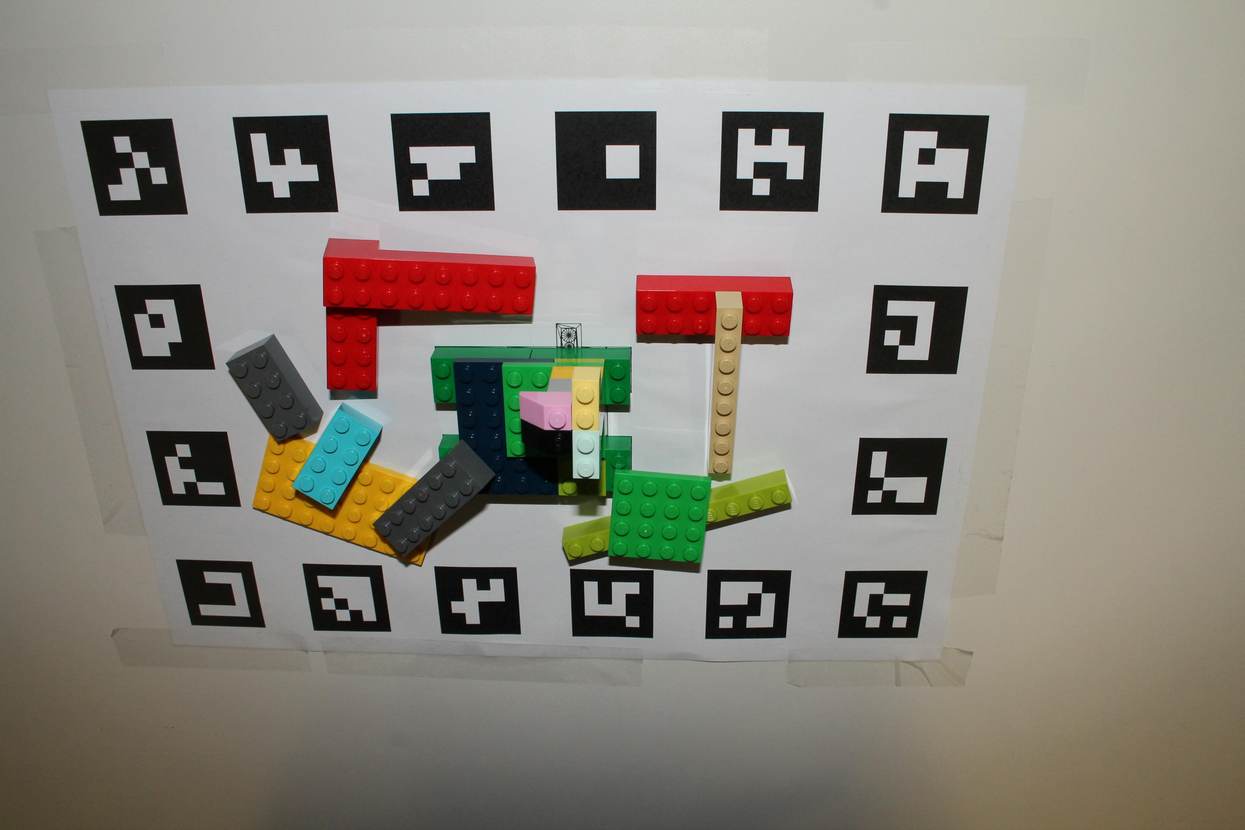 Dataset image showing the corresponding assembly mistake with clutter