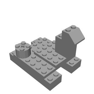 Example 3D model from the dataset showing an assembly mistake configuration