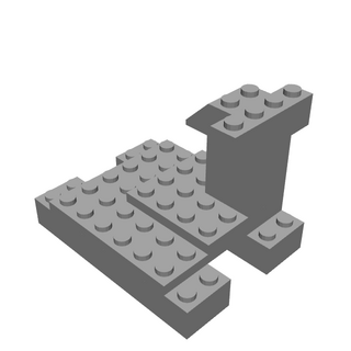 Another example 3D model from the dataset showing an assembly mistake configuration