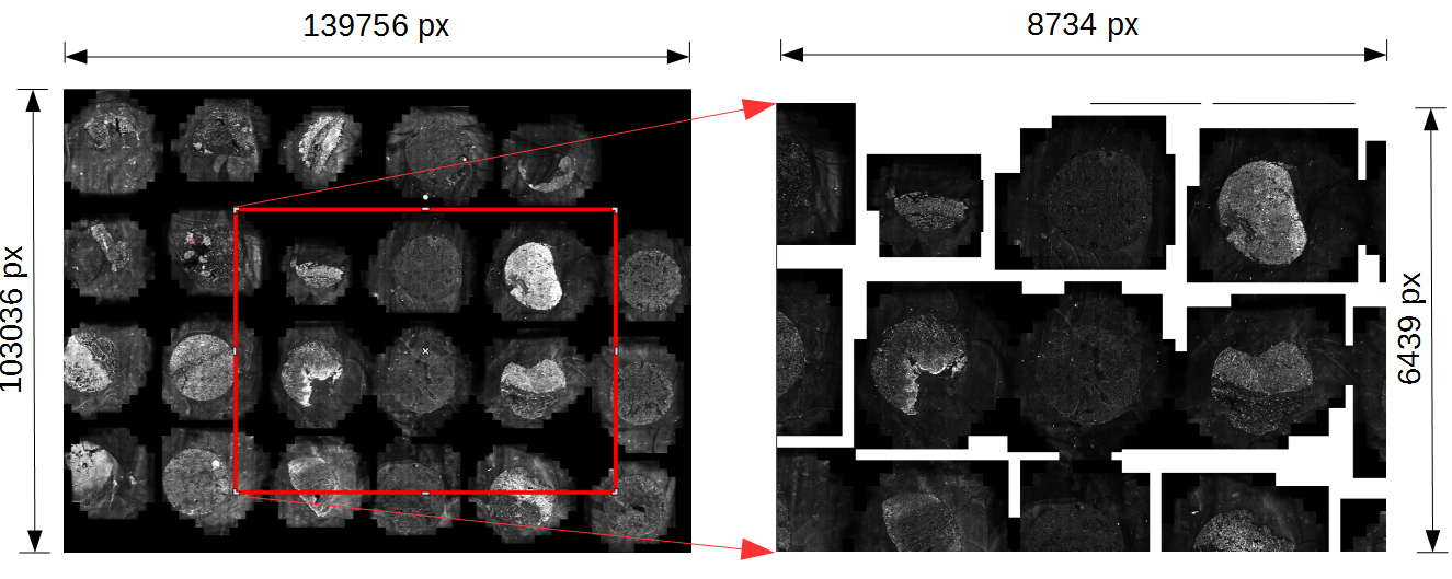 single channel scaling tile accessor