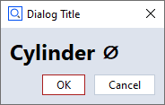 Label widget with HTML formatted text