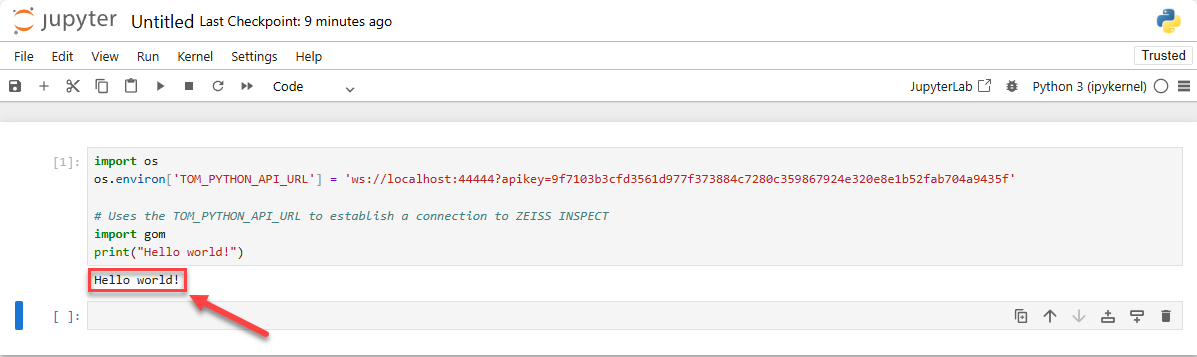 Jupyter Notebook - Result 1