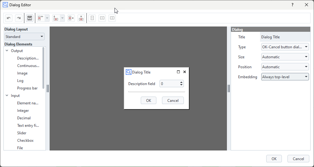 Dialog Editor