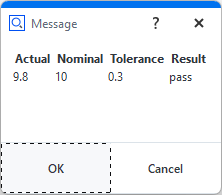 Continuous text widget with HTML table