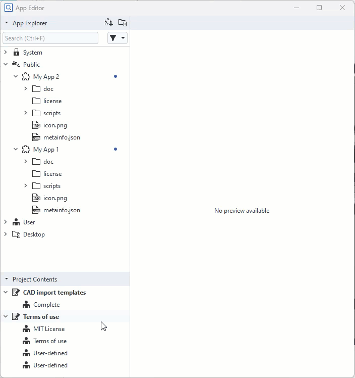 Copying and Moving Contents