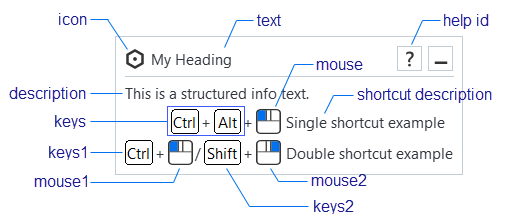 Info Item Structured Example