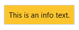 Info Item Structured Example